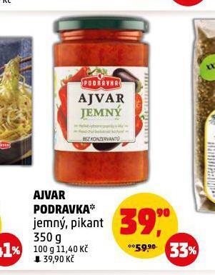 Penny Market Ajvar podravka nabídka