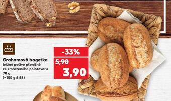 Kaufland Grahamová bagetka nabídka