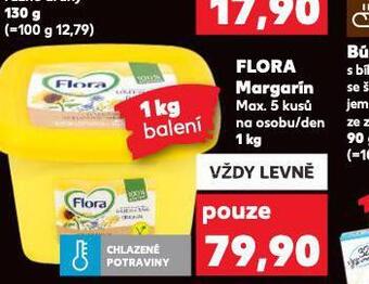 Kaufland Flora margarín nabídka