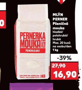 Kaufland Mlýn perner pšeničná mouka nabídka