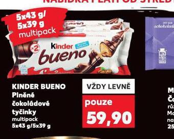 Kaufland Kinder bueno nabídka