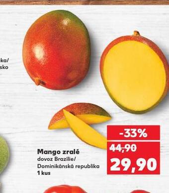 Kaufland Mango zralé nabídka