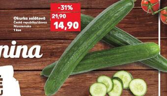 Kaufland Okurka salátová nabídka