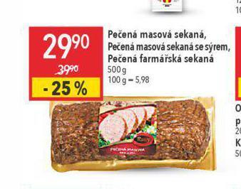 Globus Pečená masová sekaná nabídka
