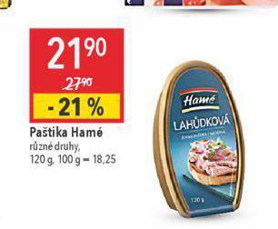 Globus Paštika hamé nabídka