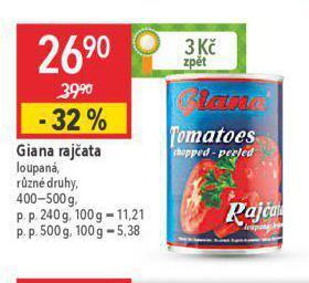 Globus Giana rajčata nabídka