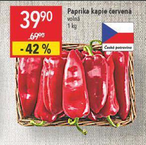 Globus Paprika kapie nabídka