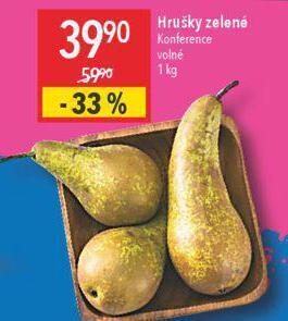 Globus Hrušky nabídka