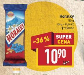 Billa Horalky nabídka