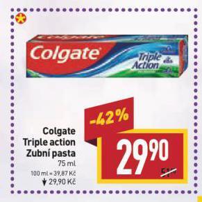 Billa Colgate zubní pasta nabídka