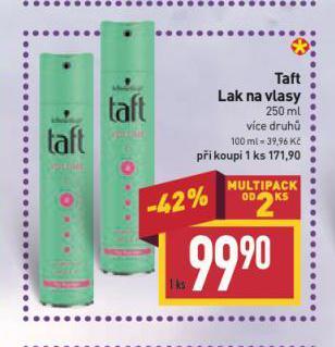 Billa Taft lak na vlasy nabídka