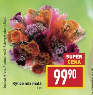 Billa Kytice mix nabídka