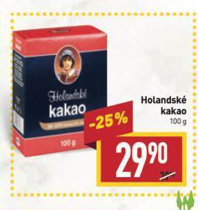 Billa Holandské kakao nabídka