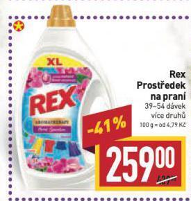 Billa Rex prací prostředek nabídka