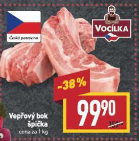 Billa Vepřový bok špička nabídka