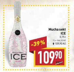 Billa Mucha sekt ice nabídka