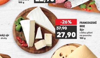 Kaufland Francouzské brie sýr nabídka