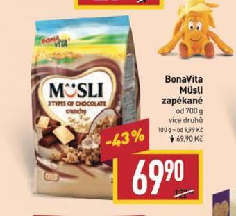 Billa Bonavita musli zapékané nabídka