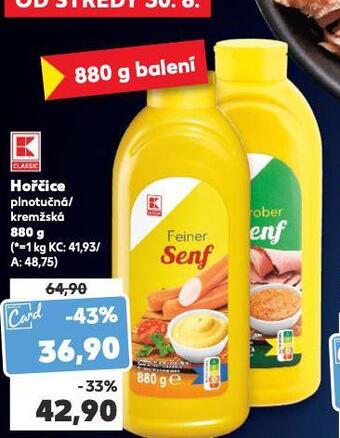 Kaufland Hořčice nabídka