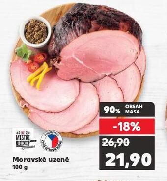 Kaufland Moravské uzené nabídka