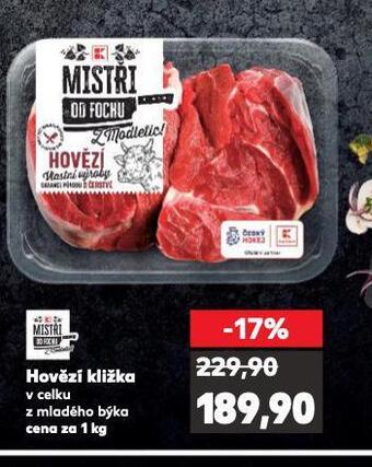 Kaufland Hovězí kližka nabídka