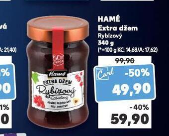 Kaufland Hamé extra džem nabídka