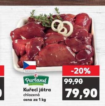 Kaufland Kuřecí játra nabídka