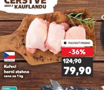 Kaufland Kuřecí horní stehna nabídka