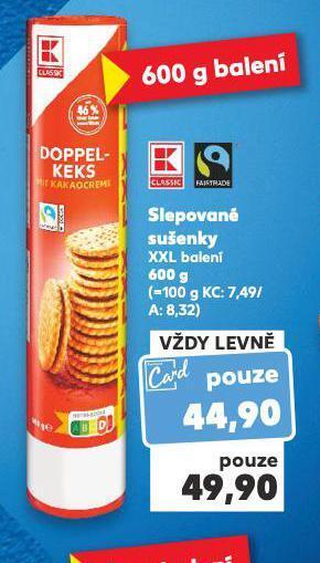 Kaufland Slepované sušenky nabídka