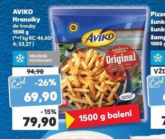 Kaufland Aviko hranolky do trouby nabídka