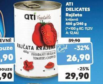Kaufland Ati delicates rajčata nabídka