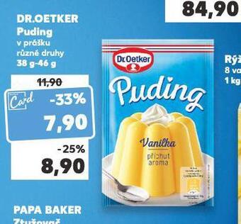 Kaufland Dr. oetker puding nabídka