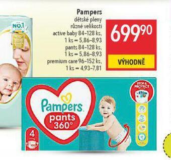 Globus Pampers pleny nabídka