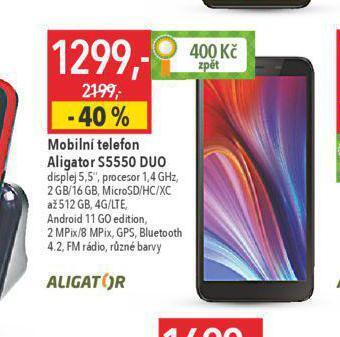 Globus Mobilní telefon aligator nabídka