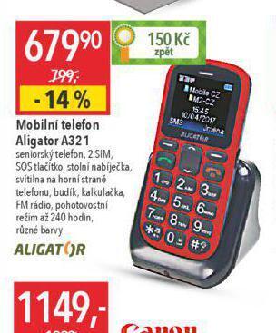 Globus Mobilní telefon aligator nabídka