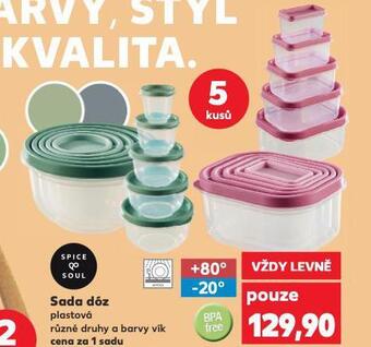 Kaufland Sada dóz nabídka