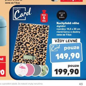 Kaufland Kuchyňská váha nabídka