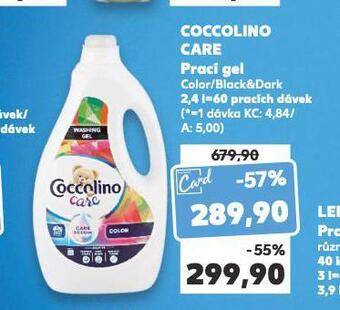 Kaufland Coccolino care prací gel nabídka