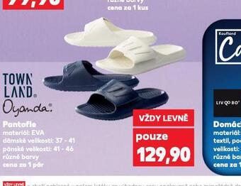 Kaufland Pantofle nabídka