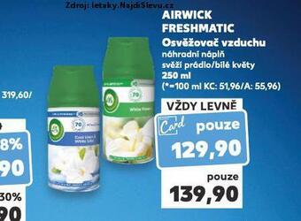 Kaufland Airwick freshmatic osvěžovač vzduchu nabídka