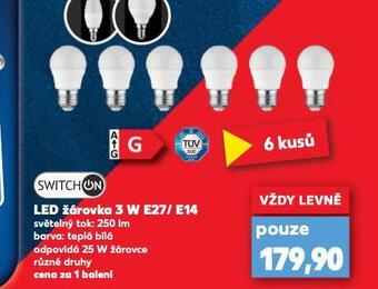 Kaufland Led žárovka nabídka