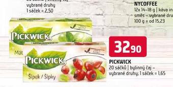 Terno Pickwick čaj nabídka