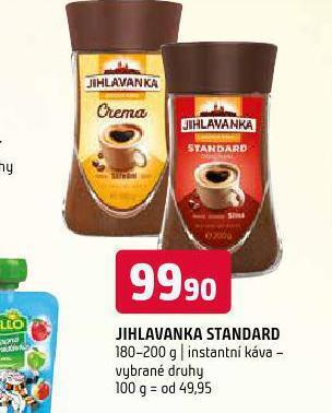 Terno Káva jihlavanka nabídka