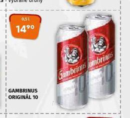 Terno Pivo gambrinus nabídka