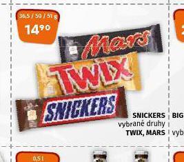 Terno Snickers nabídka