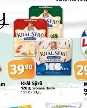 Coop Král sýrů nabídka