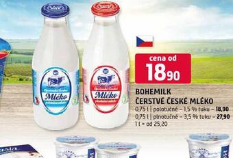 Terno Bohemilk čerstvé mléko nabídka