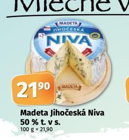 Coop Niva sýr nabídka