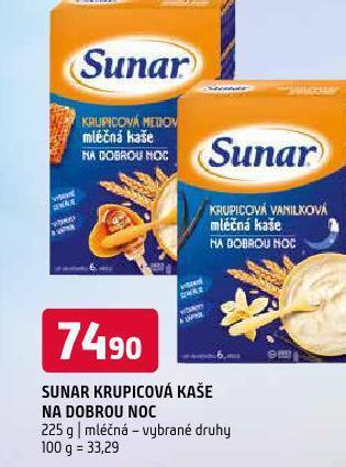 Terno Sunar krupicová kaše nabídka