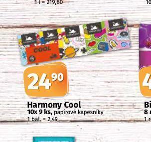Coop Harmony papírové kapesníky nabídka